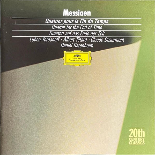 Luben Yordanoff: Quatuor pour la fin du temps (1988)